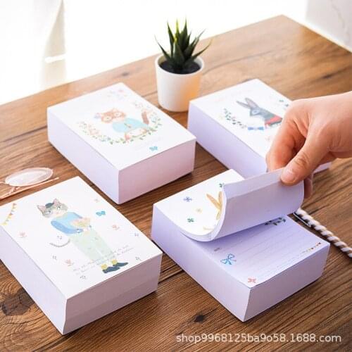 Make A Cute Note Book Every Day Thick Torn Notes Paste Notes Creative Memo Notes Cute Note Paper Memo Sheets N Times Sticky Pad