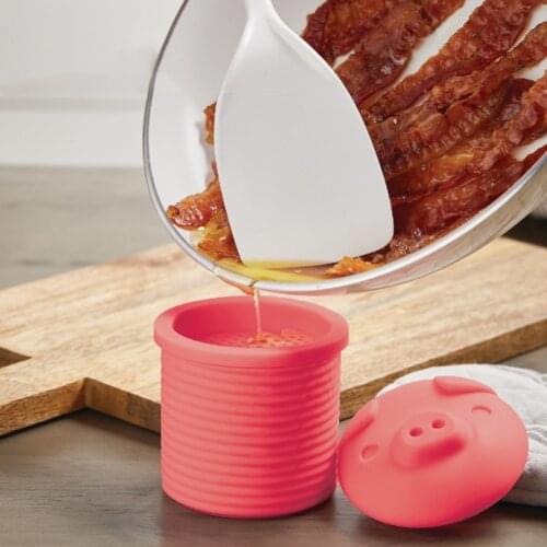 Pig-Shaped Frying Mesh Strainer Kitchen Cooking Colander Floor Drain Tableware Soup Barrel Barbecue Self-Frying Kitchen Tools
