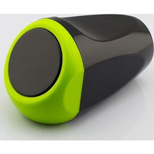 Car Styling Accessories Door Slot Pressing Green Waste Ash Trash Can Rubbish Bin Garbage Dusts Cup Storage Bucket Holder