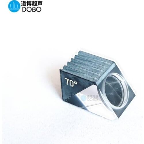 45/60/70 Degree Ultrasonic Flaw Detector Probe TOFD Plexiglass Polystyrene Wedge Diagonally Cut