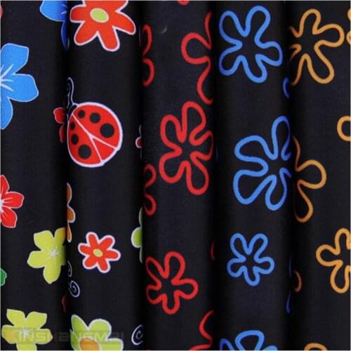 Universal Car Steering Wheel Cover Styling Flowers Print Beetle Print Interior Accessories Auto Decor Steering Covers