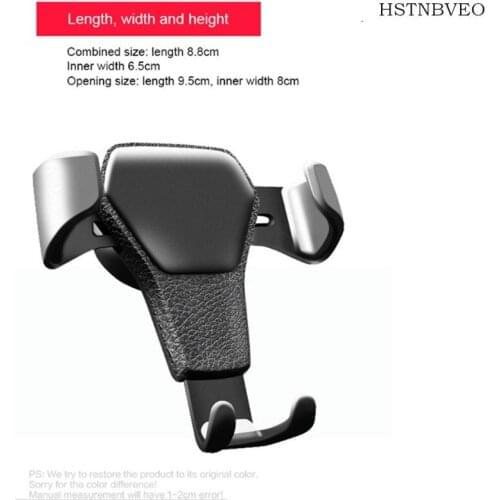 Universal Non-slip Car Bracket for iPhone Xs Air Socket Mount Clip Clamp Adjustable Phone Holder Stand for Samsung Huawei Xiaomi