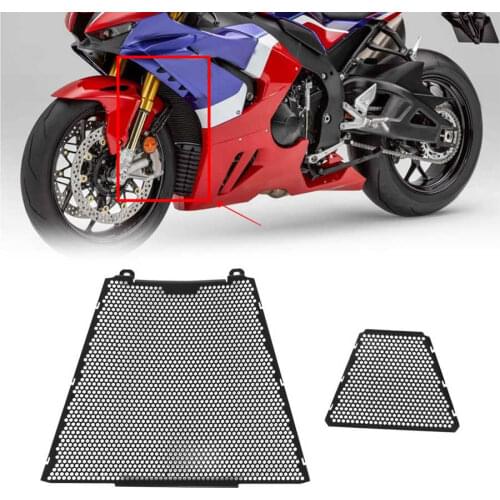 Motorcycle Grille Radiator Cover Guard Protector Coolant Protection System Replacement for CBR1000RR‑R SP 2020 2021 Accessory