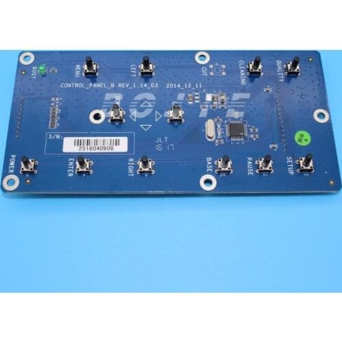 Zhongye key board press button board for XP600 printhead version 1.14-03