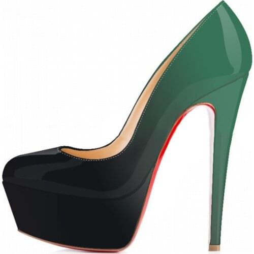 2020 Limited Heels Round Toe Dress Slip-on Shoes New Arrivals Big Size High Heel Shoes Women Prom Platform Pumps NLK-C0167