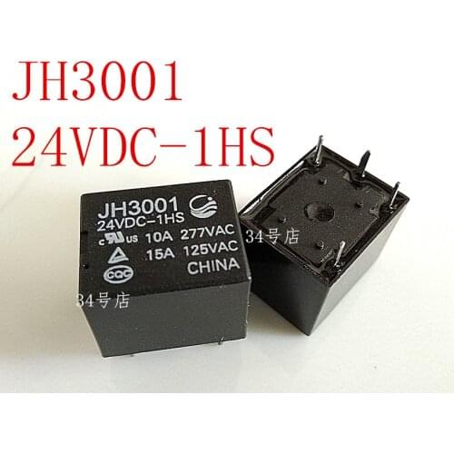 5pcs/lot [In stock] Relay JH3001 24VDC-1HS 4pin HF3FF 24VDC-1HS{555