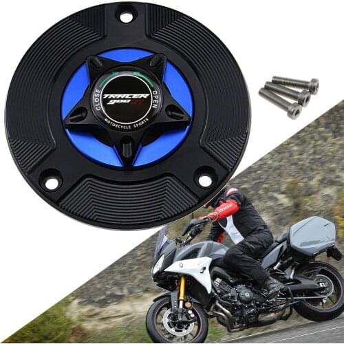 For YAMAHA Tracer 900/GT Tracer900 GT 2018 2019 Motorcycle Accessories Gas Fuel Tank Cap Cover CNC Aluminum