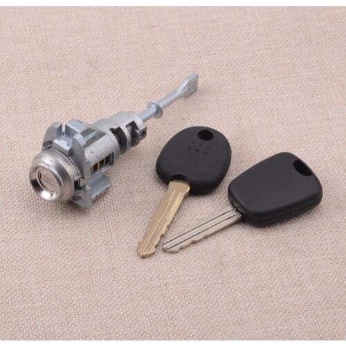 CITALL Front Left Side Door Lock Cylinder With Key Fit for Hyundai Elantra 2006 2007 2008 2009 2010 Car Accessories