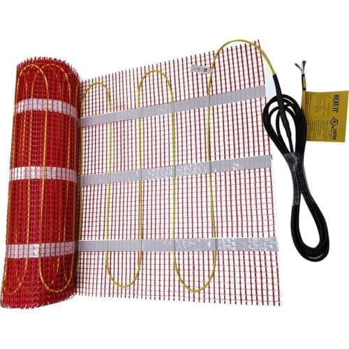 Electric Radiant Warmmat Self-adhesive Floor Heat Heating Mat 1 - 10 m2 The Ceramic Tile Wooden Floor Heating System 100W/m2