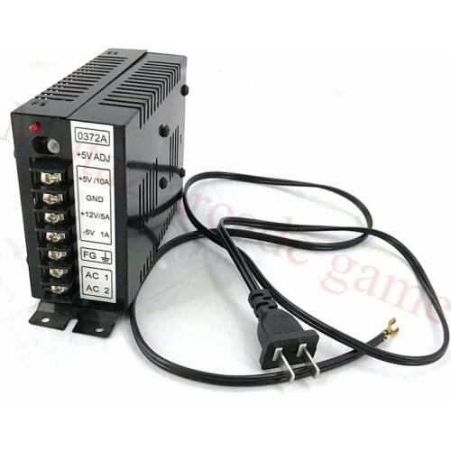 12V 5A / 5V 10A Arcade Switching Power Supply Arcade Pinball Jamma Multicade for DIY Arcade machine parts