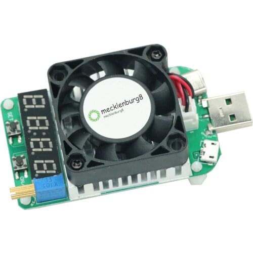 LD25 USB Intelligent Trigger Electronic Tester Automobile QC2.0Micro USB Interface Digital Tube Display 25 W 4A