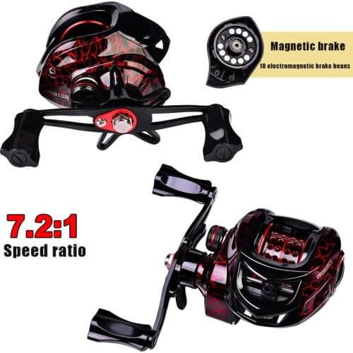 Fishing Reel Micro-things Universal Deep-line Cup-type Fishing Reel 7.2:1 Sea Fishing Fishing Line Fishing Reels Fishing Wheel