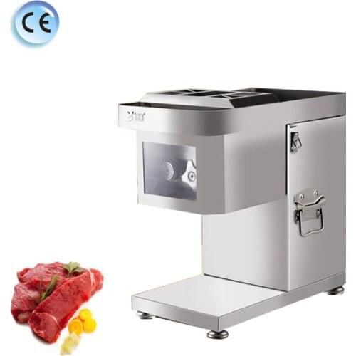 Commercial Meat Slicer 110V / 220V Electric Meat Cutter Shiitake mushroom slices Fresh meat shredding and slicing machine