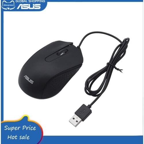 Asus AE-01 USB Wired Optical Mouse 1000DPI Portable Rechargeable mini mouse For Asus Laptop Computer