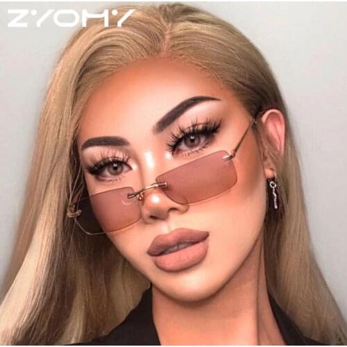 Q Small Square Gafas Ocean Sheet Retro Gafas De Sol Mujer Fashion Brand Design Glasses For Women Personal Multicolor Sunglasses