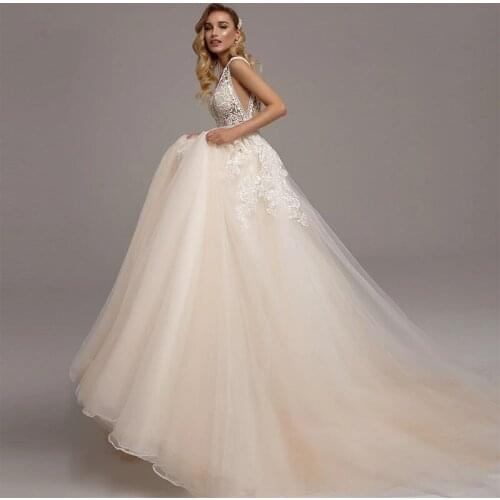 Ryindstro Lace Wedding Dresses