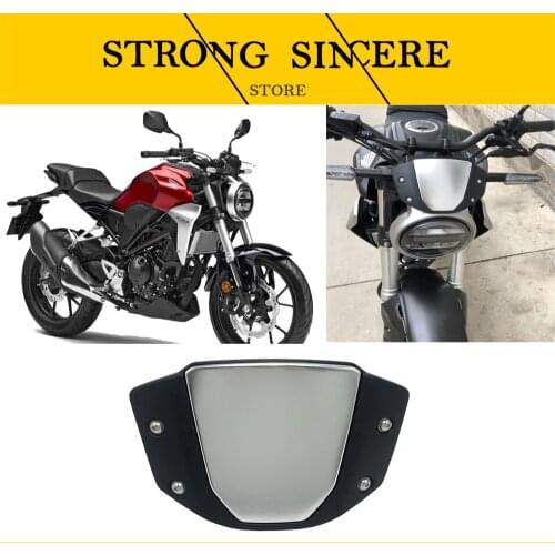 Motorcycle For Honda CB300R Windshield 2019-2020 WindScreen Front Screen WindScreen Wind Deflector CNC Aluminum Accessories