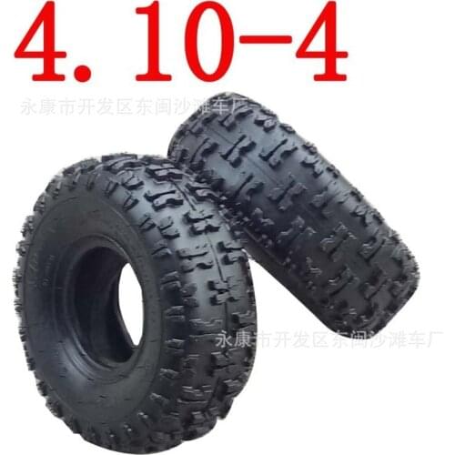 High Performance 4.10/3.50-4 410/350-4 ATV Quad Go Kart 47cc 49cc Chunky 4.10-4 Tire Inner Tube Fit All Models 3.50-4 4" Tire