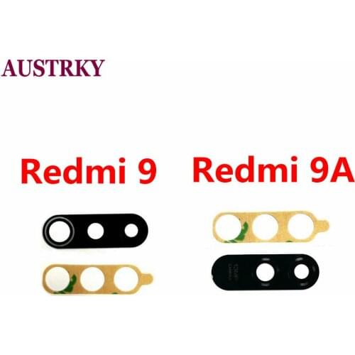New Rear Camera Glass & Adhesive sticker Repair for Xiaomi Redmi 9A 9