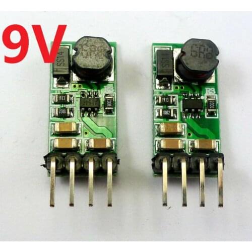 2x dc dc converter step up boost module 5v to 9v for Arduino Breadboard Relay LED 315M 433M Wireless remote control
