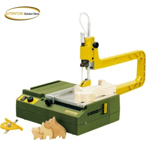 PROXXON scroll sweep jig saw in electric with tools 5pcs blades for wood cutting