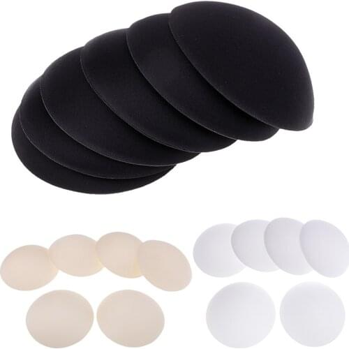 9 Pairs Breathable Summer Breast Bra Bikini Inserts Chest Pad Women Swimsuit Padding Inserts Sponge Foam Bra Pads Chest Cups