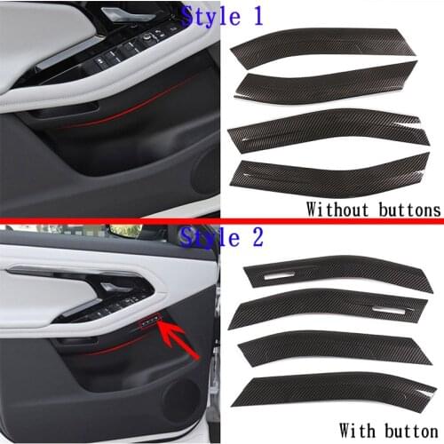 ABS plastic Interior Door Decoration Trim Car Accessories For Range Rover Evoque L551 2019-2020