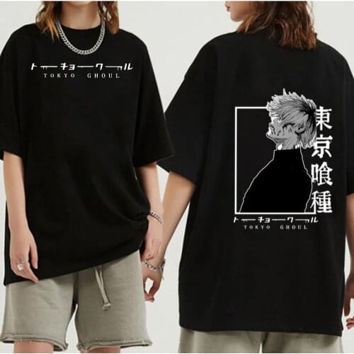 Anime Tokyo Ghoul T Shirt Manga T Shirt Men Women Funny Anime Hip Hop Tee Shirt Clothes