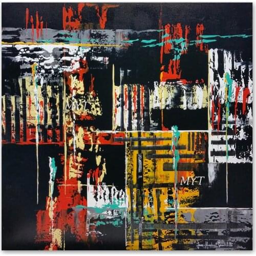 Big Size Abstract Oil Painting On Canvas Handmade Decor Modern Wall Art Living Room No Frame Picture Home Decoration Artwork