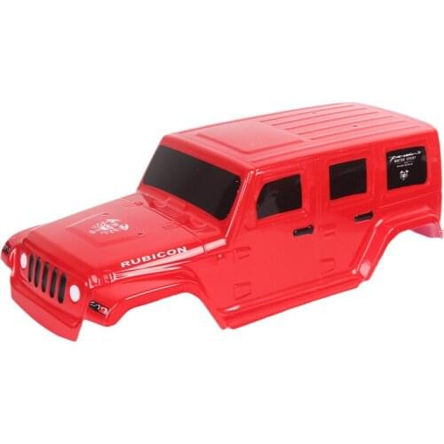 313mm Wheelbase Body Car Shell for 1/10 RC Crawler Axial SCX10 & SCX10 II 90046 90047 Jeep Wrangler Upgrade Parts