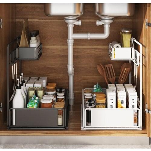 Kitchen shelf storage rack cabinet finishing seasoning spice rack kitchen accessories organizer kitchen organizer and storage
