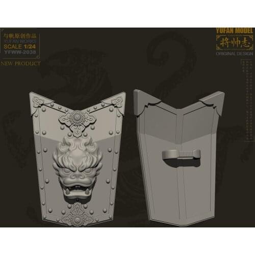 YUFAN Model 1/24 Resin accessories Taishan Fangdun Model (Without soldiers) YFWW-2038