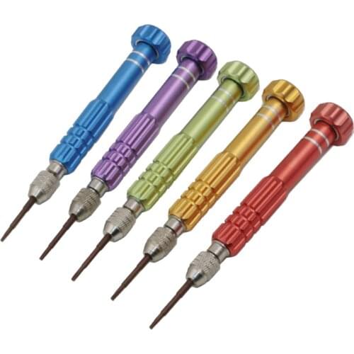 Precision Screwdriver Set 5 in 1 Magnetic S2 Steel Screwdriver Bits Professional Repair Tool for Smartphone iphone Tablet