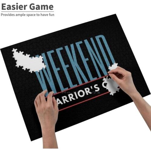 Weekend 'S Club Jigsaw Puzzle 500 Pieces Puzzle Game Wooden Educational Toys Weekend Club Relax Gamer Fighter Association Funny