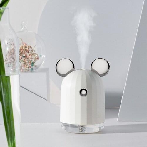 ELOOLE Chargeable USB Portable Mini Air Humidifier Diffuser Purifier Anion Atomizer With Light Automatic Power Off Car Desktop