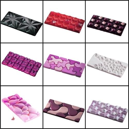 SHENHONG Child Gift Chocolate Mold Candy Chunks Baking Tools Non-Stick Silicone Mould Kitchen Accessories Pastry Decoration