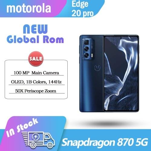 Global Rom motorola Edge S Pro 5G smartphone Snapdragon 870 108 MP Main Camera 6.7'' OLED 144Hz NFC Cellphone 6GB 128GB NEW