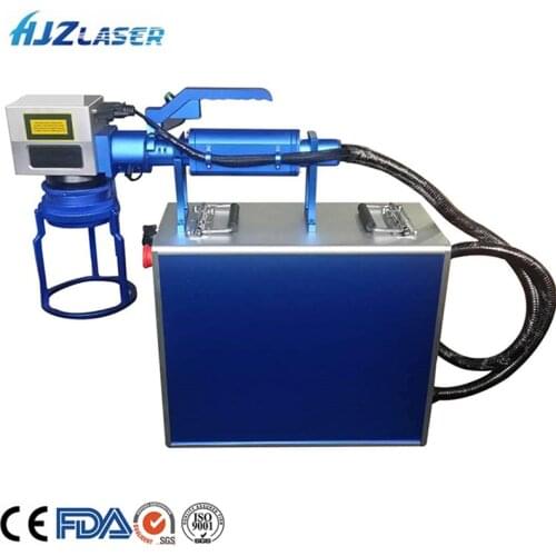 Fiber laser machine drill on bird rings engraving marking machines fiber laser marker/engraver