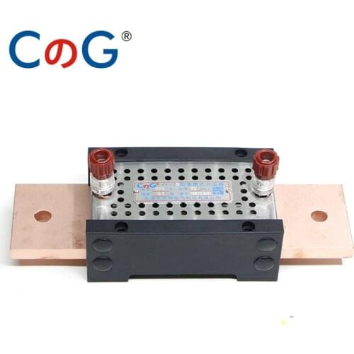 CG 400A 500A 600A 0.1% Class 75mV 100mV Red Copper High Accuracy Precision Metering Laboratory Specific KL 0.1 DC Shunt Resistor