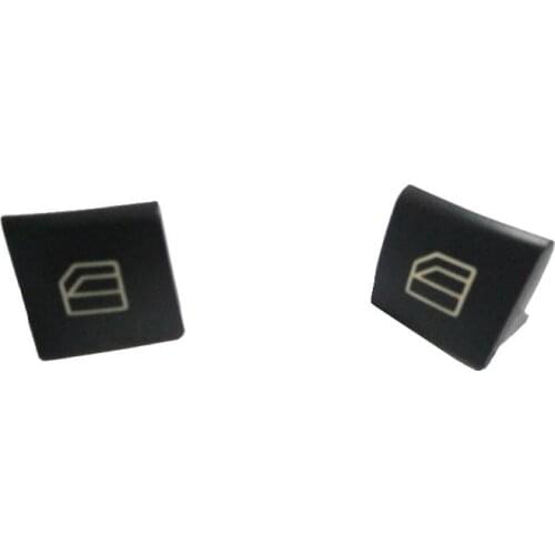 2pcs Right & left Repair Button Cap Driver Window Control Switch Button for Mercedes A ML GL R Class W164 X164 W251 W245 W169