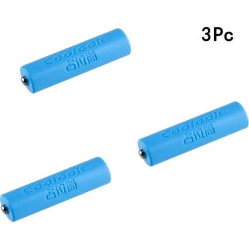 3Pc 14500 AA Size Dummy Fake Battery Case Shell Placeholder Cylinder Conductor
