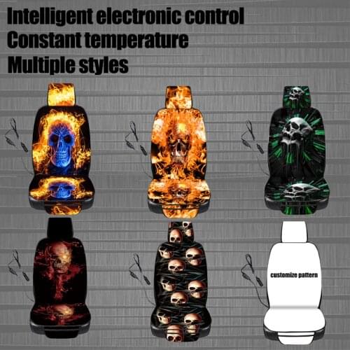 AIMAAO Fast Heating Car Seat Cushion Cover for Lexus Gx470 Infiniti Fx35 Acura Mdx 2007 Wool Fabric Warm In Winter