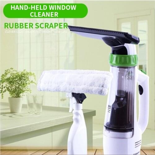 Car vacuum cleaner window cleaner, rechargeable lithium battery, dry and wet electric cleaner portable