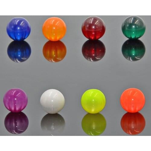 BOG-Acrylic Opal Pearl Round Ball Replacement Bead 14/16G Screw Lip Eyebrow Tongue Belly Body Piercing Parts Replacements