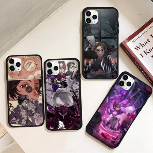 Identity V Game Phone Case Rubber For iphone 12 11 Pro Max Mini XS Max 8 7 6 6S Plus X 5S SE 2020 XR cover