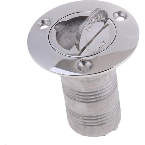 Diesel Deck Fill/ Filler Stainless Steel 1-1/2" Marine Boat Hardware