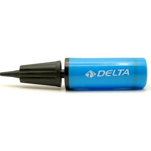 Delta 25 cm Pilates Ball And Balloon Inflator Double-Way Hand Pump