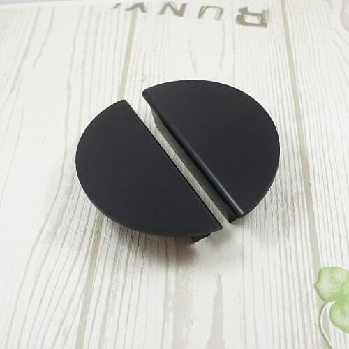 2.52''Zinc alloy golden Handle round/semi-circular design Door Drawer Wardrobe Handles and Knob Cabinet Pulls Furniture Hardware