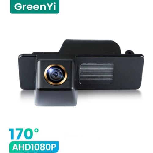 GreenYi 1080P HD 170° Car Rear View Camera For Chevrolet Aveo Trailblazer Cruze Wagon Opel Mokka Cadill Reverse 4pin Parking AHD