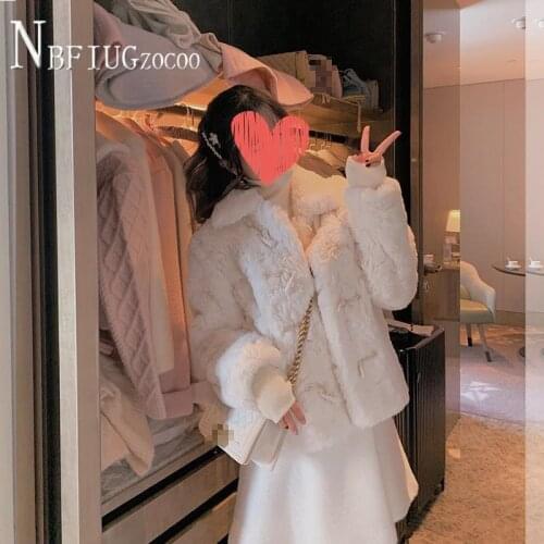 Faux Fur Coat Winter Warm Teddy Coats Plush Jacket Fashion Outwear